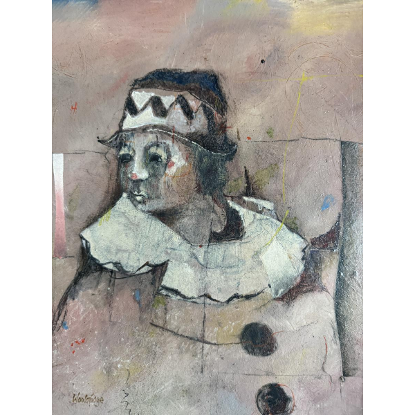 Ray WOOLDRIDGE olieverfschilderij op paneel 1981