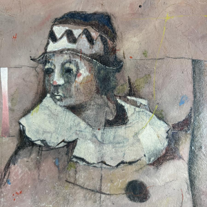 Ray WOOLDRIDGE peinture huile sur panneau 1981