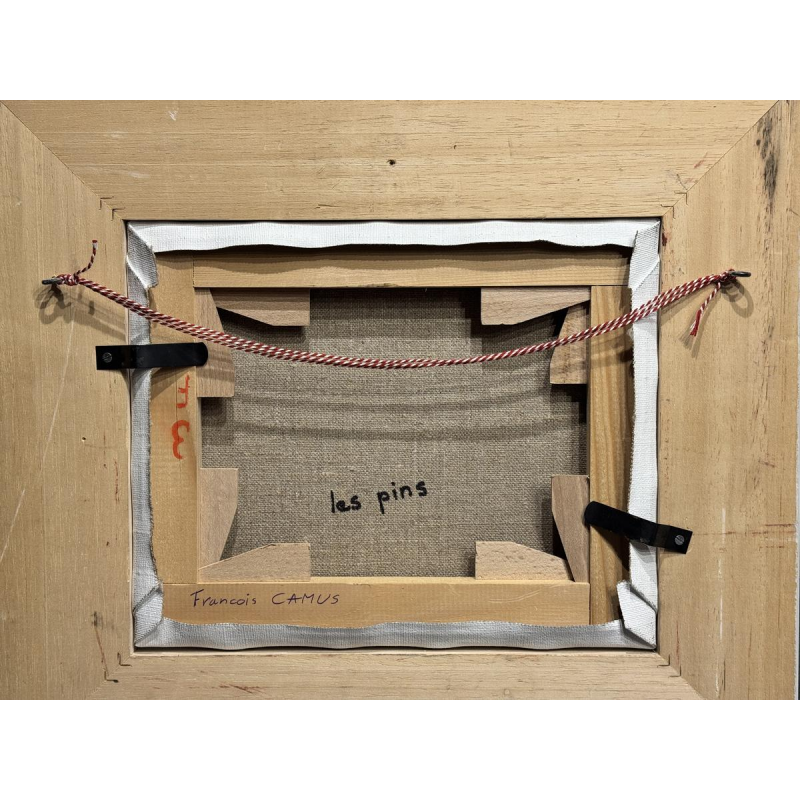 François Camus “The Pines” oil painting on canvas, Provençal landscape