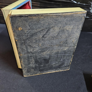 Spa-hout, doos met meerdere compartimenten, beschilderd met figuren en portretten, Empire-periode, ca. 1810