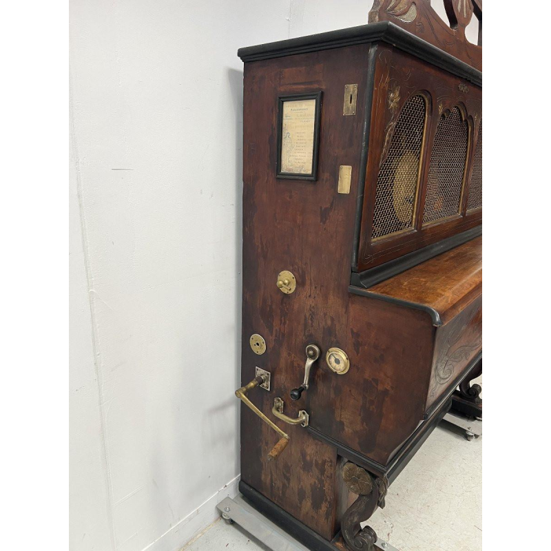 Piano mécanique Art Nouveau, Maison Bailleul à Lille, vers 1900