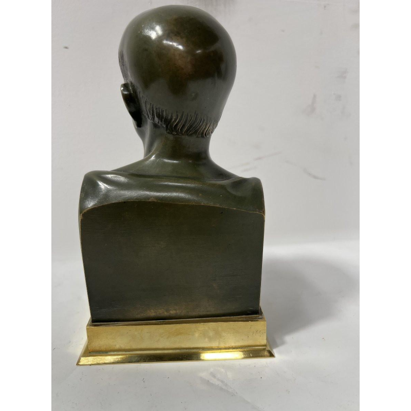 Buste de CICERON en bronze à patine brune, XX siècle