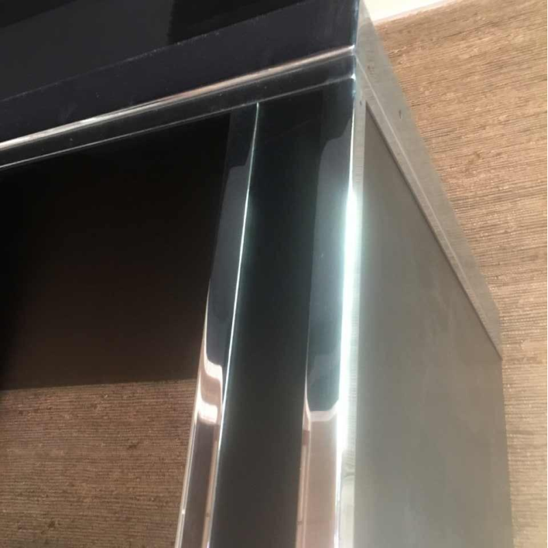 Willy Rizzo for Mario Sabot, large backlit bookshelf shelf, 1970