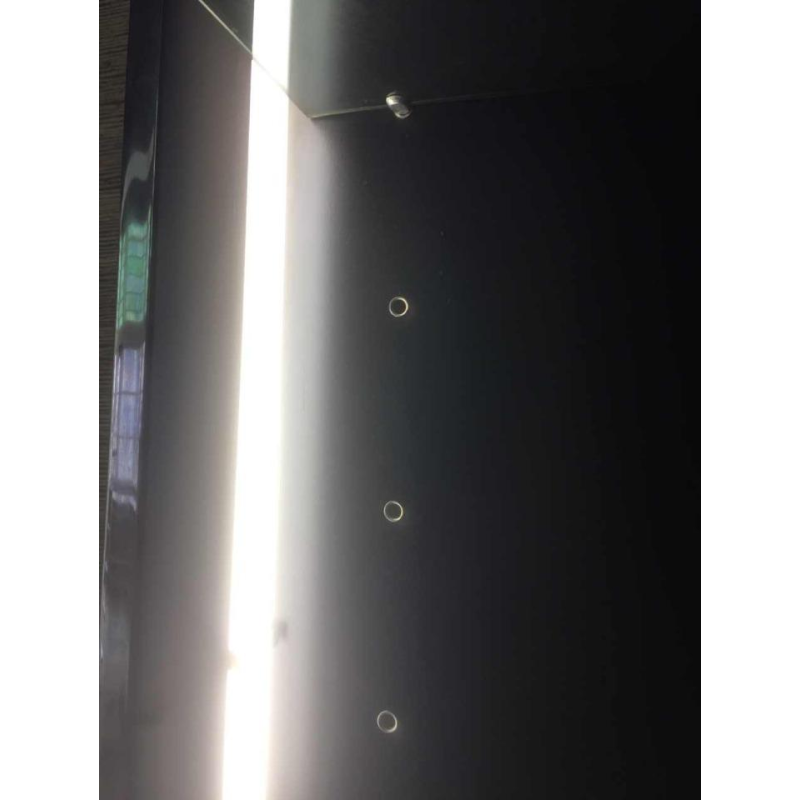 Willy Rizzo voor Mario Sabot, grote boekenplank plank backlit, 1970