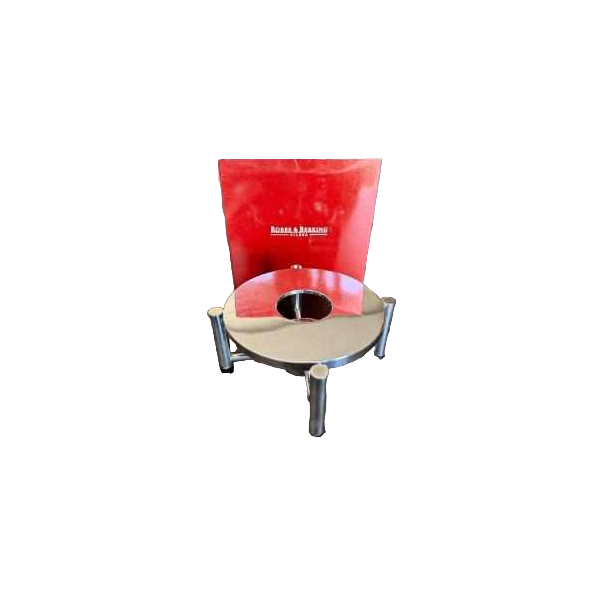 Robbe & Berkin, verzilverde metalen theepotverwarmer, Alta-plating