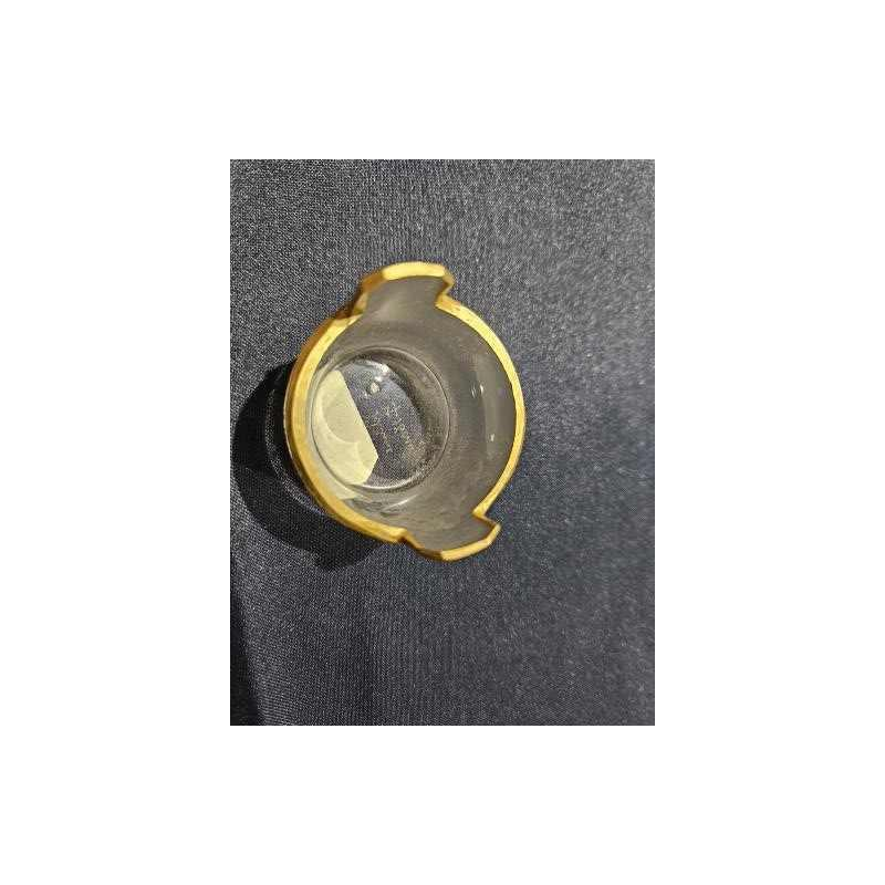 DAUM, small satin-finish glass salt cellar with landscape decoration, ca 1890