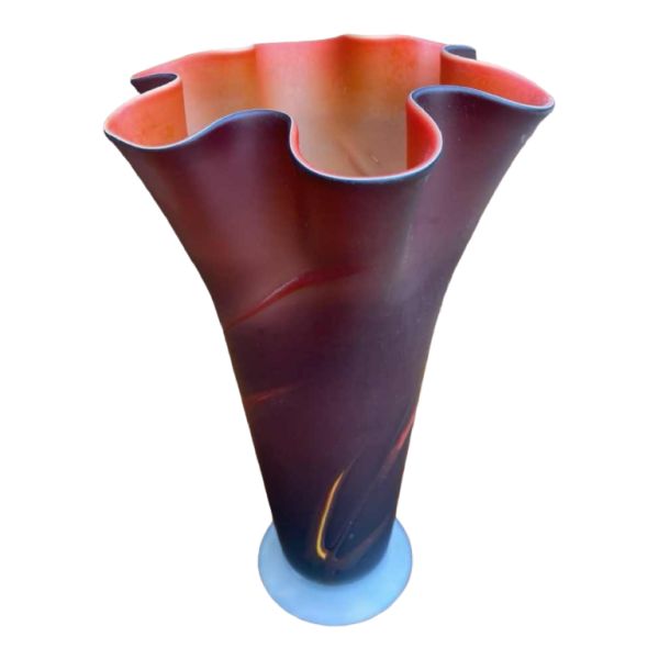 Murano, multi-layered glass vase, ca 1960