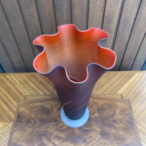 Murano, meerlagige glazen vaas, ca 1960