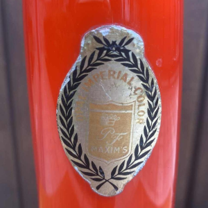 Red Opal Vase Imperial Color Of Maxims Duplex Glass