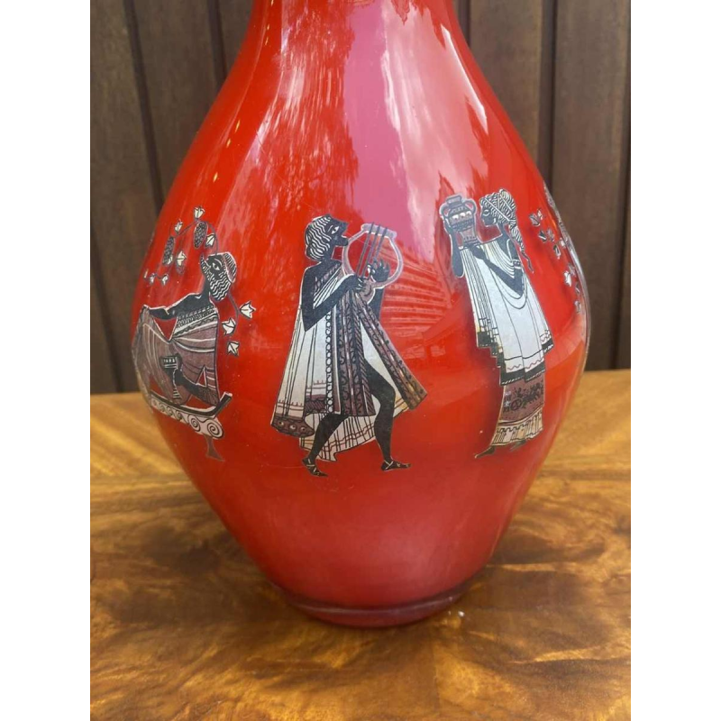 Vaas Rouge De Opal Imperial Kleur Van Maxims Duplex Glas