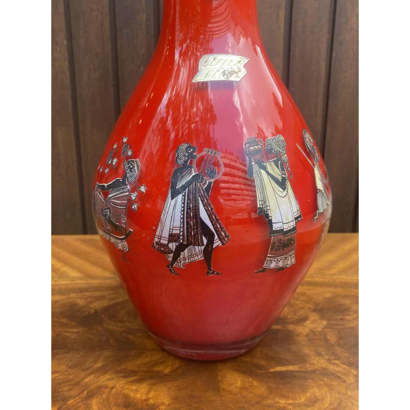 Vaas Rouge De Opal Imperial Kleur Van Maxims Duplex Glas