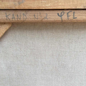 Tableau Helmut Kand (1946) canvas surréalisme poétique