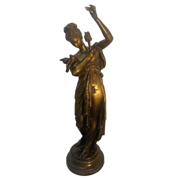 Rare Carrier-Belleuse model titled Message