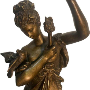 Zeldzaam Carrier-Belleuse model met de titel Bericht