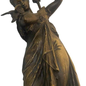 Rare Carrier-Belleuse model titled Message