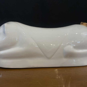 Paire de coussins repose-tête de fumeur d'opium en porcelaine, Chine ca 1920