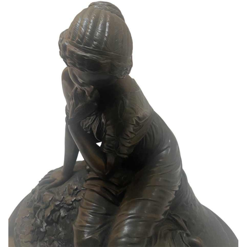 De meditatie van de jonge vrouw door Charles Cumberworth