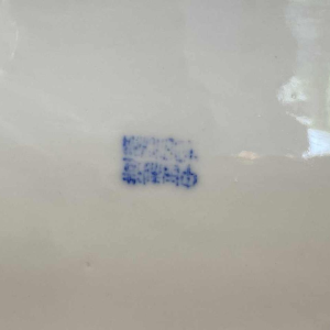 Pair of porcelain opium smoker's headrest cushions, China ca 1920