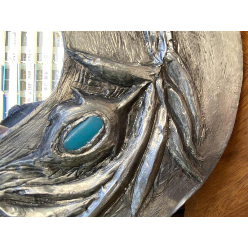 Flament J, miroir à la feuilles d'étain