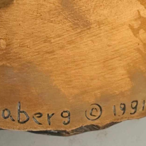 Béatrice Jaber, brons sculptuur van een truffel, in opdracht van het restaurant "La Truffe Noire"