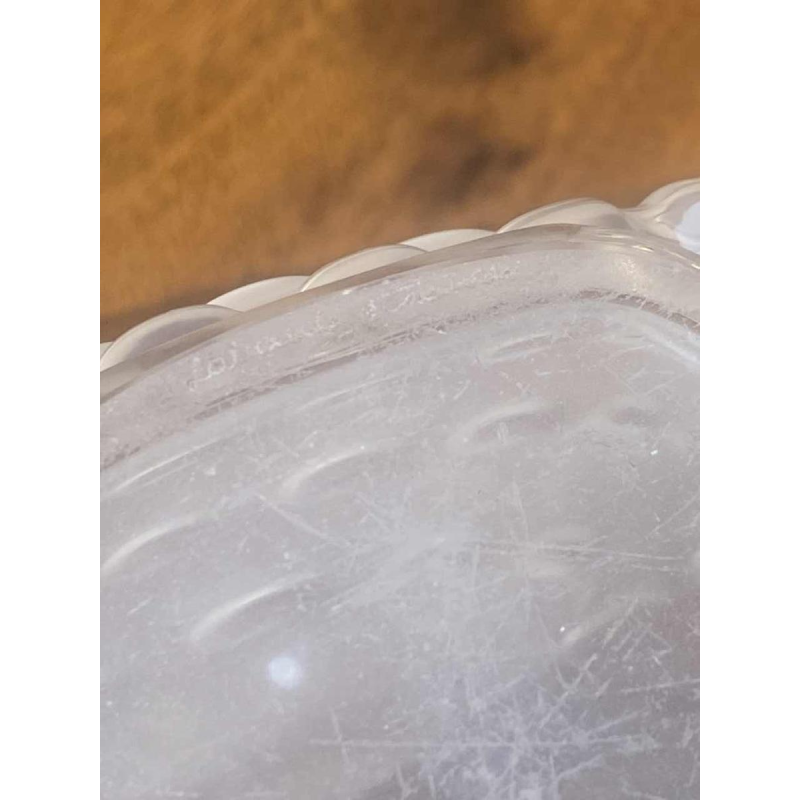 Lalique, Parme model, crystal decanter / bottle