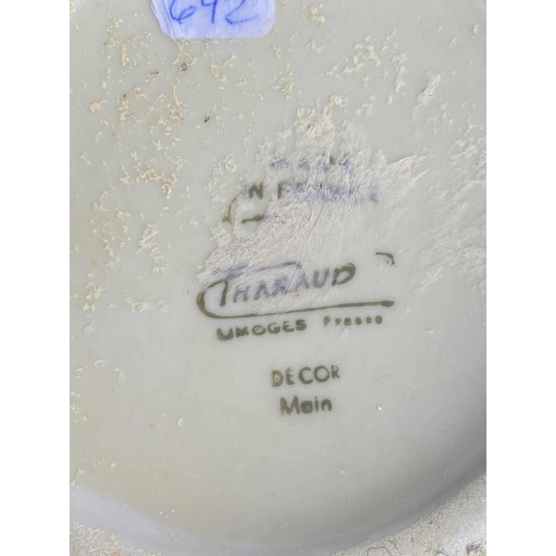 Grand vase signé Camille Tharaud porcelaine de Limoges Art Déco 1920