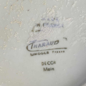 Grand vase signé Camille Tharaud porcelaine de Limoges Art Déco 1920