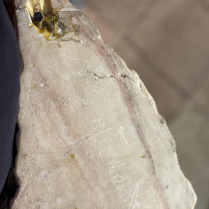 Noor Sade Brener, gezichtssculptuur in wit marmer, ca 1980