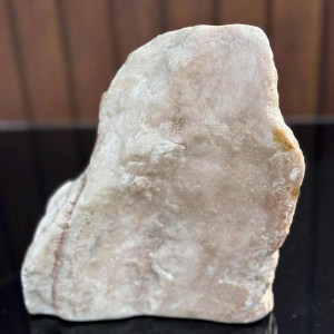 Noor Sade Brener, face sculpture in white marble, ca 1980