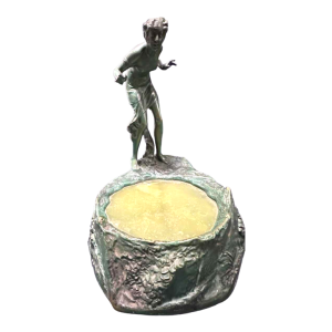 Jeune Fille devant l'Etang signed Salât for Bruno Zach