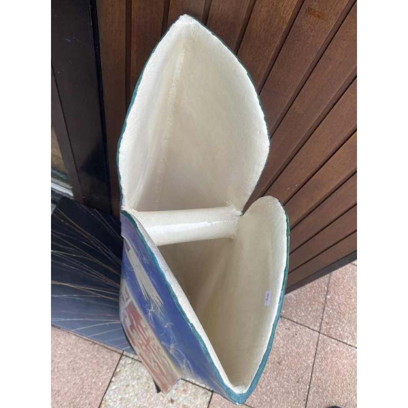 Gilbert Portanier, important vase en terre cuite signé daté 1998