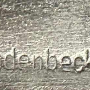 Bronze Europe de Oskar Gladenbeek Allemagne