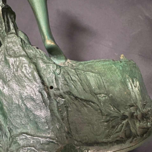 Jeune Fille devant l'Etang signé Salât pour Bruno Zach