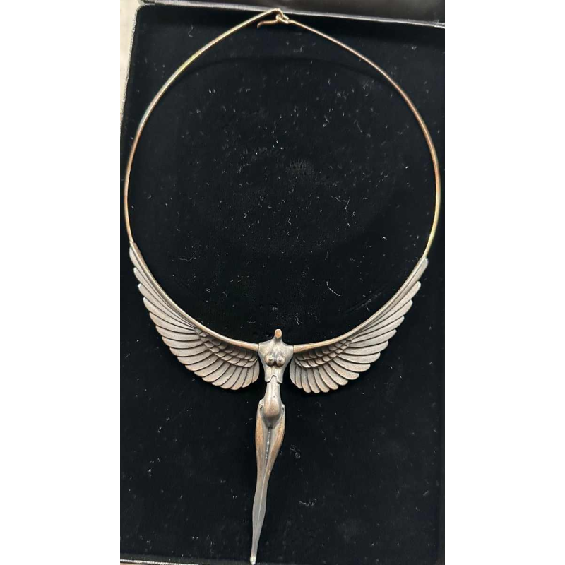 Paul Wunderlich, sterling zilveren collier