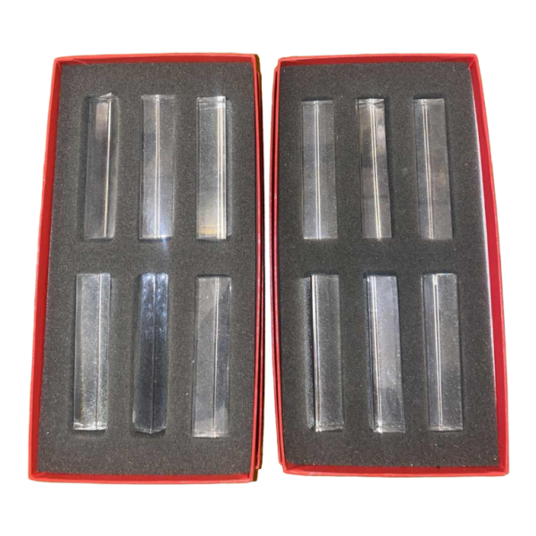 Baccarat, set of 12 knife rests