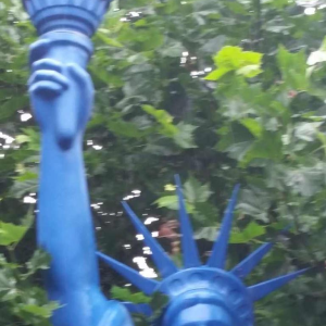 Grande statue de la liberté, circa 1970