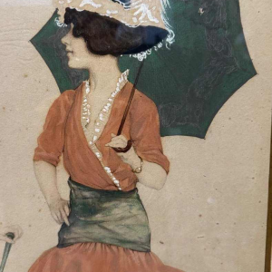 De twee elegante Parijzenaars Raphael Kirchner