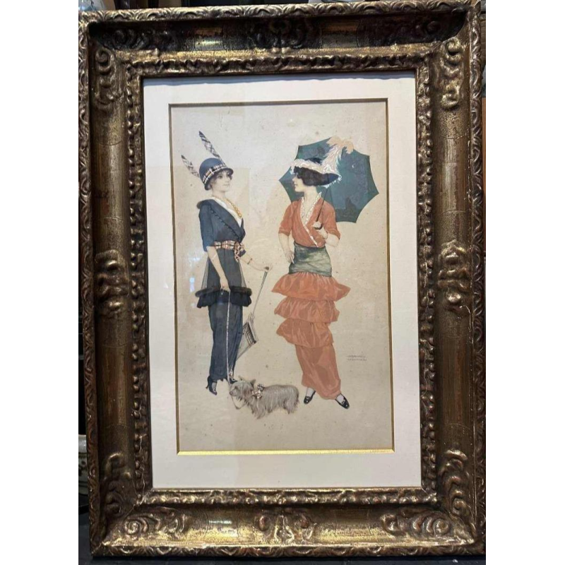 Les Deux élégantes Parisiennes Raphael Kirchner