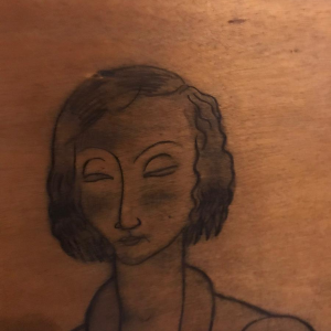 Sur la table crayon gras Oscar Declercq