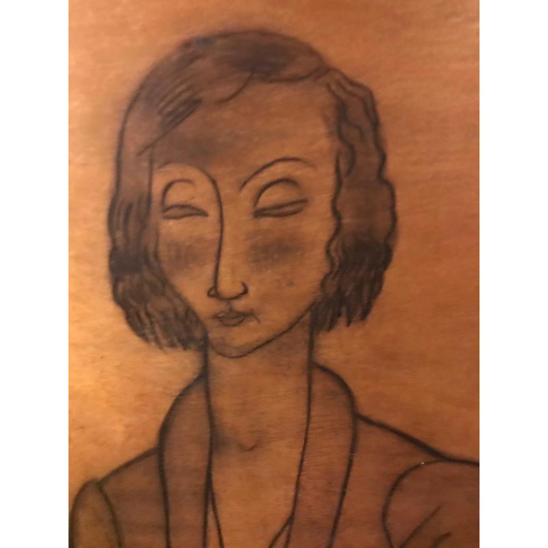 Tafelkrijt gras Oscar Declercq