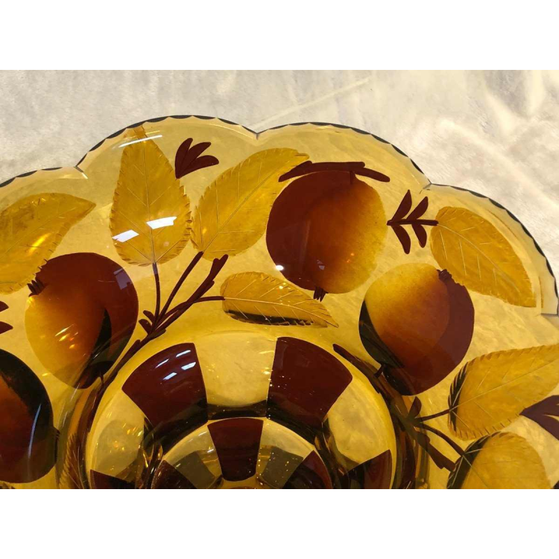 Coupe verrerie de Bohème - Karel Palda