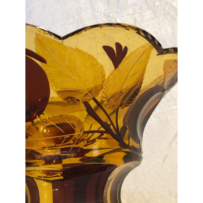 Coupe verrerie de Bohème - Karel Palda