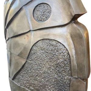 Bronze horse head by Daniel Monic