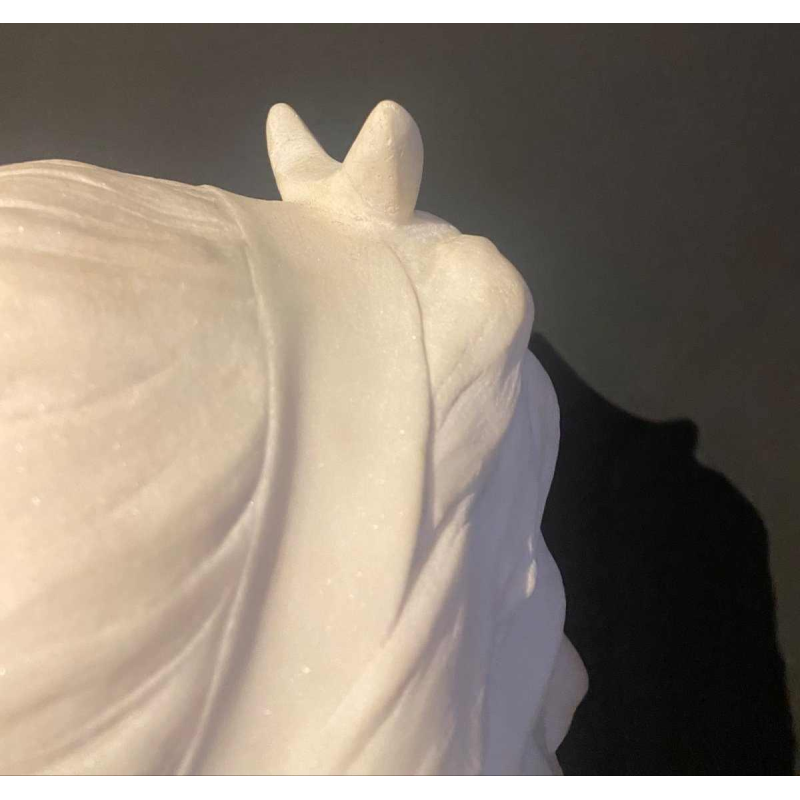 Marble bust of Diana by Alphonse Van Beurden 1896