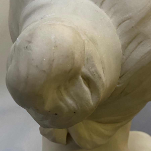 Marble bust of Diana by Alphonse Van Beurden 1896