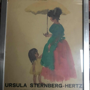 6 aquarellen project voor tentoonstelling in Brussel Ursula Sternberg-Hertz