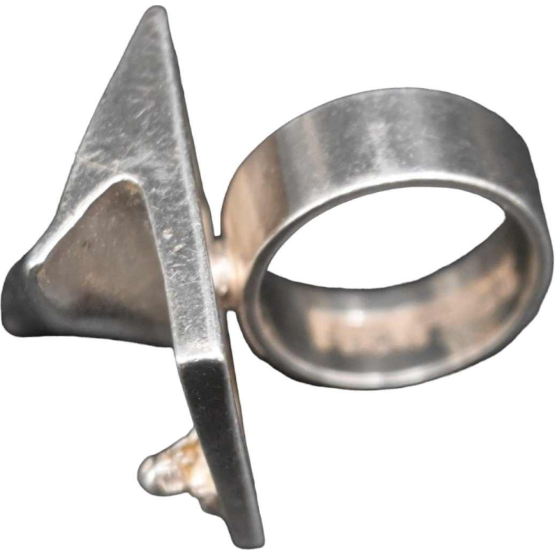 Bjorn Weckstrom 'Lapponia' zilveren ring uit de 'Space Series'