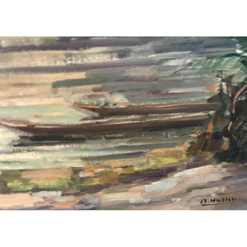 Vue du Lac Kivu de André Hallet