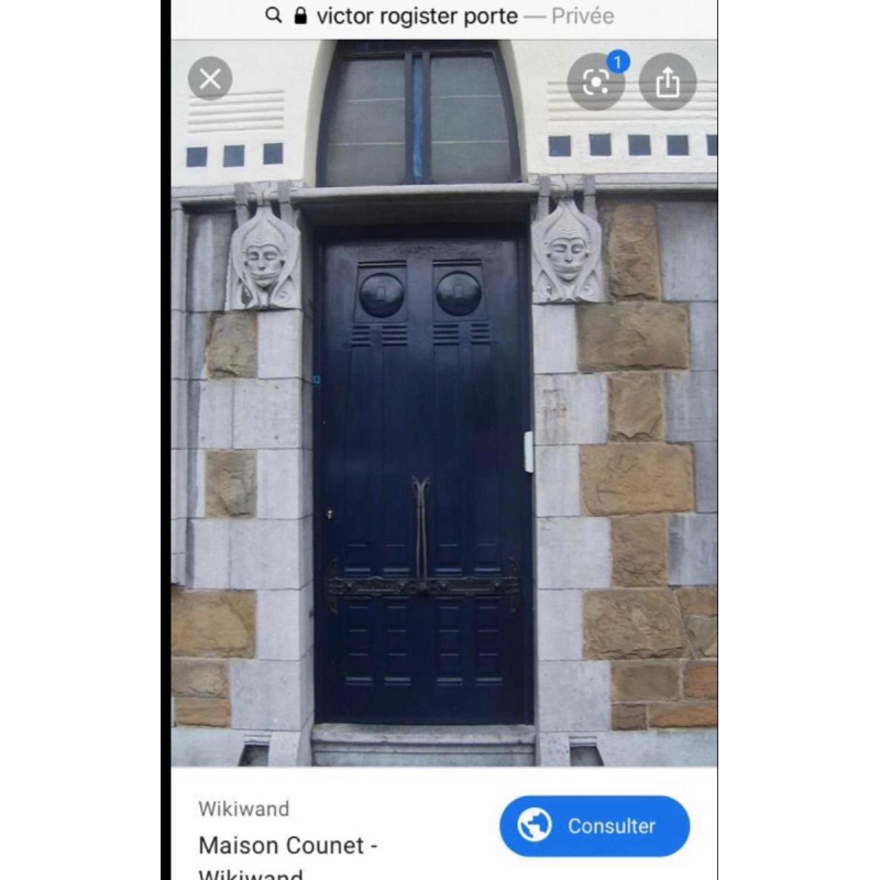 Rare meuble de Roger Rogister Art And Craft