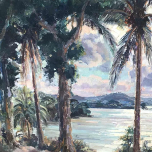 View of Lake Kivu by André Hallet